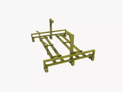 Track trolly 3D model