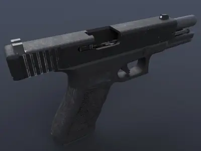 Glock 17 Gen 3 3D model