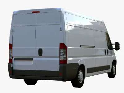 L4H3 truck 3D model