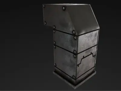 Vent Prop Low-poly 3D model