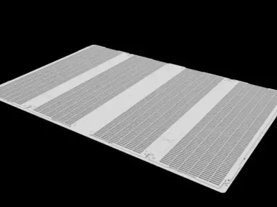 Industrial Grid 03 3D model