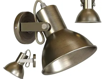 Harrison Industrial wall light 3D model