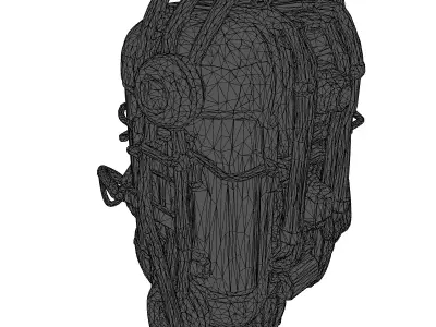 Battered SciFi Jetpack 3D model