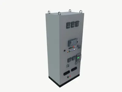 Control Panel 3D model 11