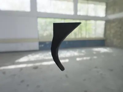 TMWP Trigger set PBR Low-poly 3D model