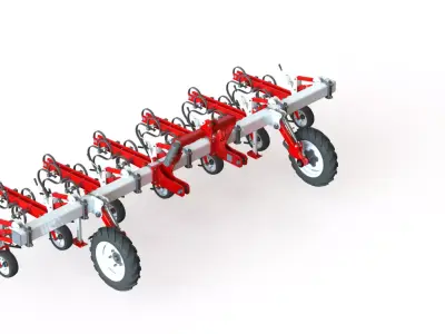WG 0002 - Inter-row cultivator 400 3D model