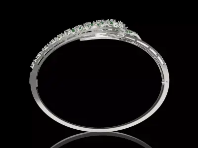 Art Deco Bracelet 19 3D print model