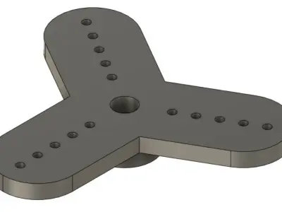 Servo sticks Free 3D print model