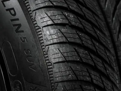 MICHELIN Pilot Alpin 5 275 45 R21 113V 3D model