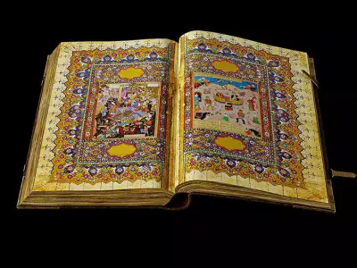 HISTORICAL BOOK VOL01 Low-poly 3D model