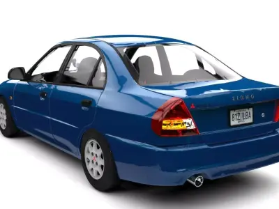 MITSUBISHI SIGNO MK4  Low-poly 3D model