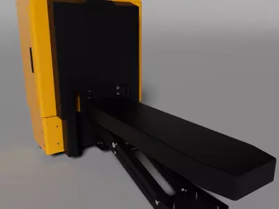 Ati Package Lifter Robot Low-poly 3D model