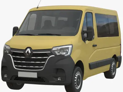 Renault Master 2020 Passenger L1H1 3D model