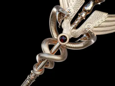 Caduceus - OMSX 3D model