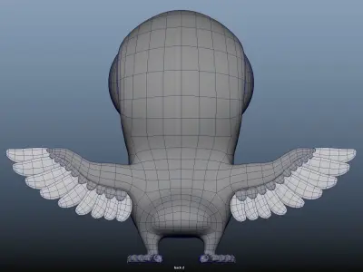 Parrot Low-poly 3D model purchase
