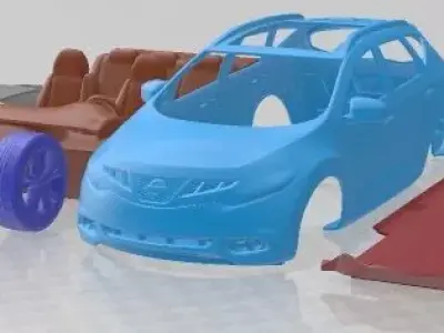 Nissan Murano 2011 Printable Car 3D print model