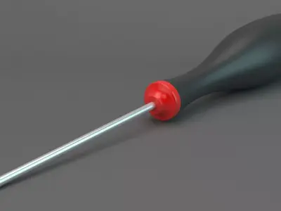 Screwdriver 3D model 6