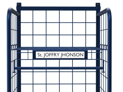 Standard  Wall Locker 3D model
