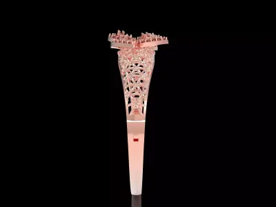 Art Deco Bracelet 10 3D print model