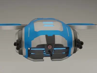 Security Drone 3D model