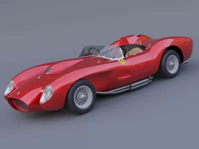 1957 Ferrari 250 Testa Rossa 3D model