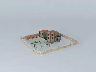 ANNUNCIATION OF VIRGIN MARY Free 3D model