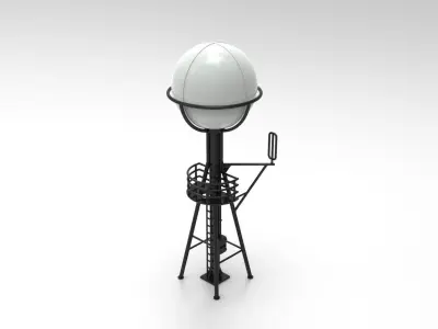 Bullet radar 3D print model
