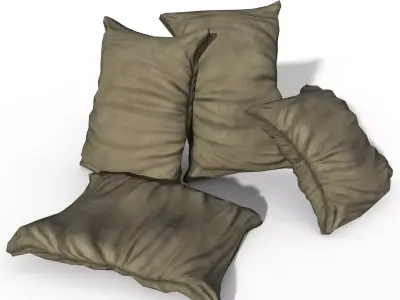 Sack Standart Low-poly 3D model