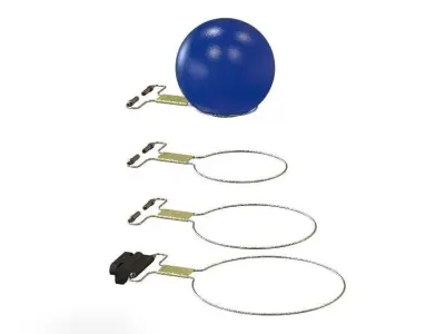 Gym Ball Mount 3D print model