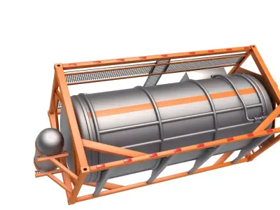 Tank Container 3D model