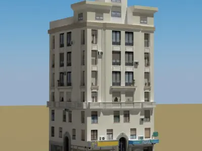 Building apartment 3D model