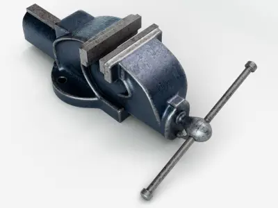 Bench Vice Grip 3D model