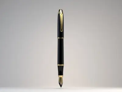 fountain pen 3D model order
