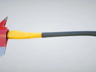 Axe Game Ready Low-poly 3D model buy