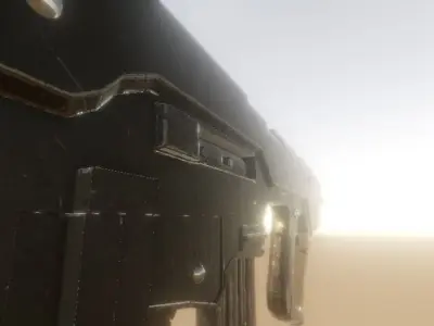 Tar 21 Tavor Free low-poly 3D model