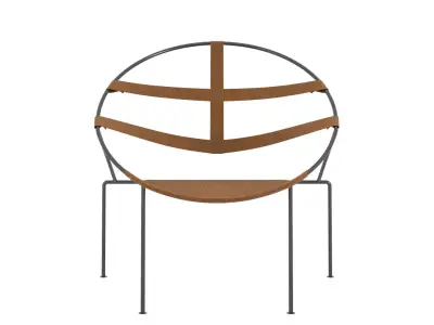FDC1 Armchair by Flavio de Carvalho 3D model