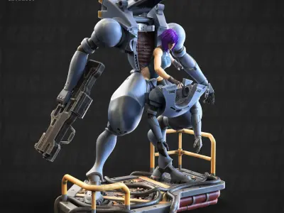Robot Suit Type 303 Static SetA 100mm and 32mm 3D print model