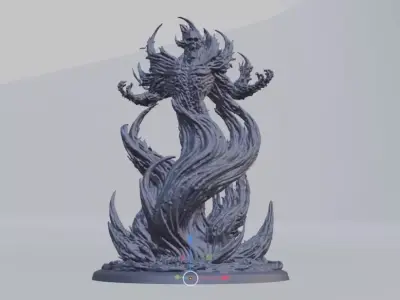Void Shard Star God Desk Ornament 3D Printable Unscaled 3D print model