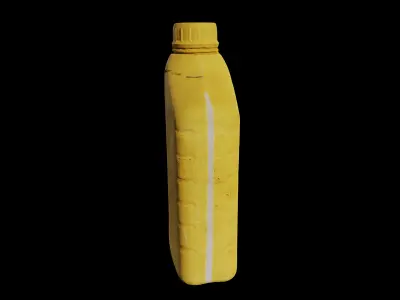 Anydrafts Oil container 02 Low-poly 3D model