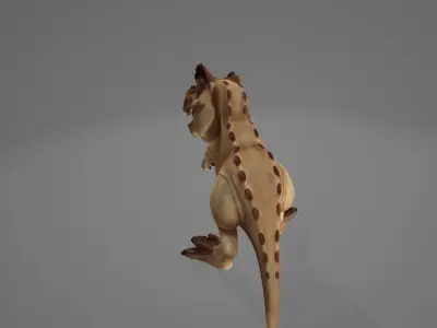 DINOTO dinosaur Free 3D model