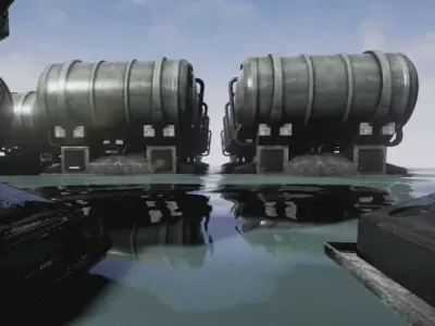 Water Tank Free 3D model purchase