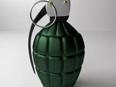 Hand Grenade 3D model buy