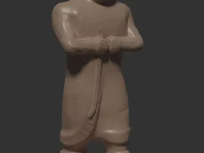 Ancient Hittite Figurine Free 3D print model