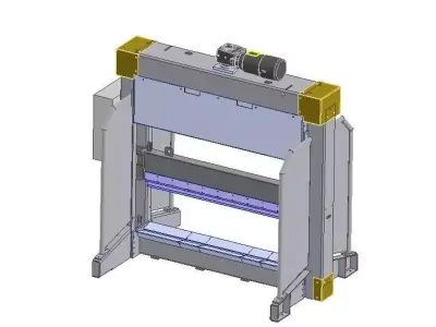 Guillotine heavy duty 3D model
