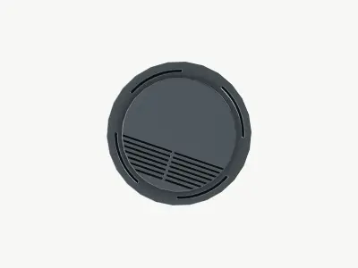 Fire detector  3D model