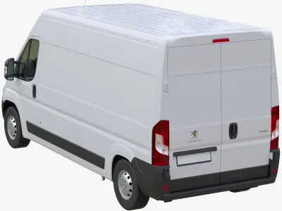 Peugeot Boxer L3H2 Van 3D model