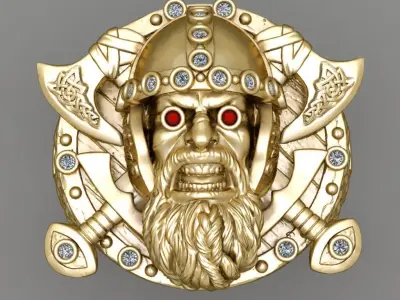 Antique Diamond Ottoman Ring 3D print model