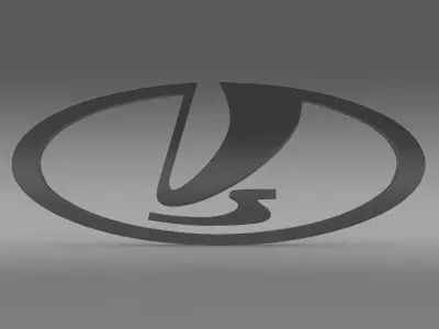 Vaz Logo 3D model