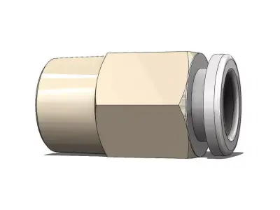 Conexao Rapida SMC KQ2H06 01AS Quick Connection 3D model