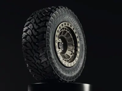 Maxxis Buckshot Mudder II MT-764 3D model